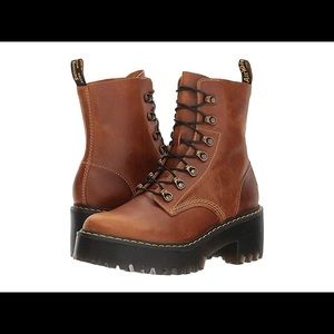 Dr. Marten’s Leona 7 Hook Boot US Size 8